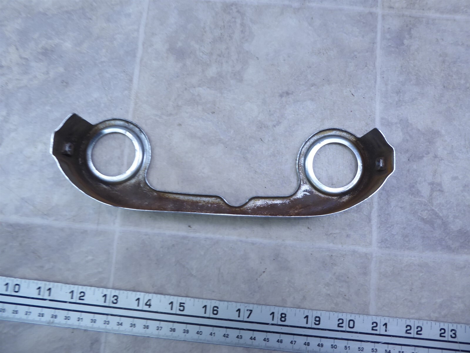 1977 Suzuki GS750E S891-6) chrome front fork trim cover