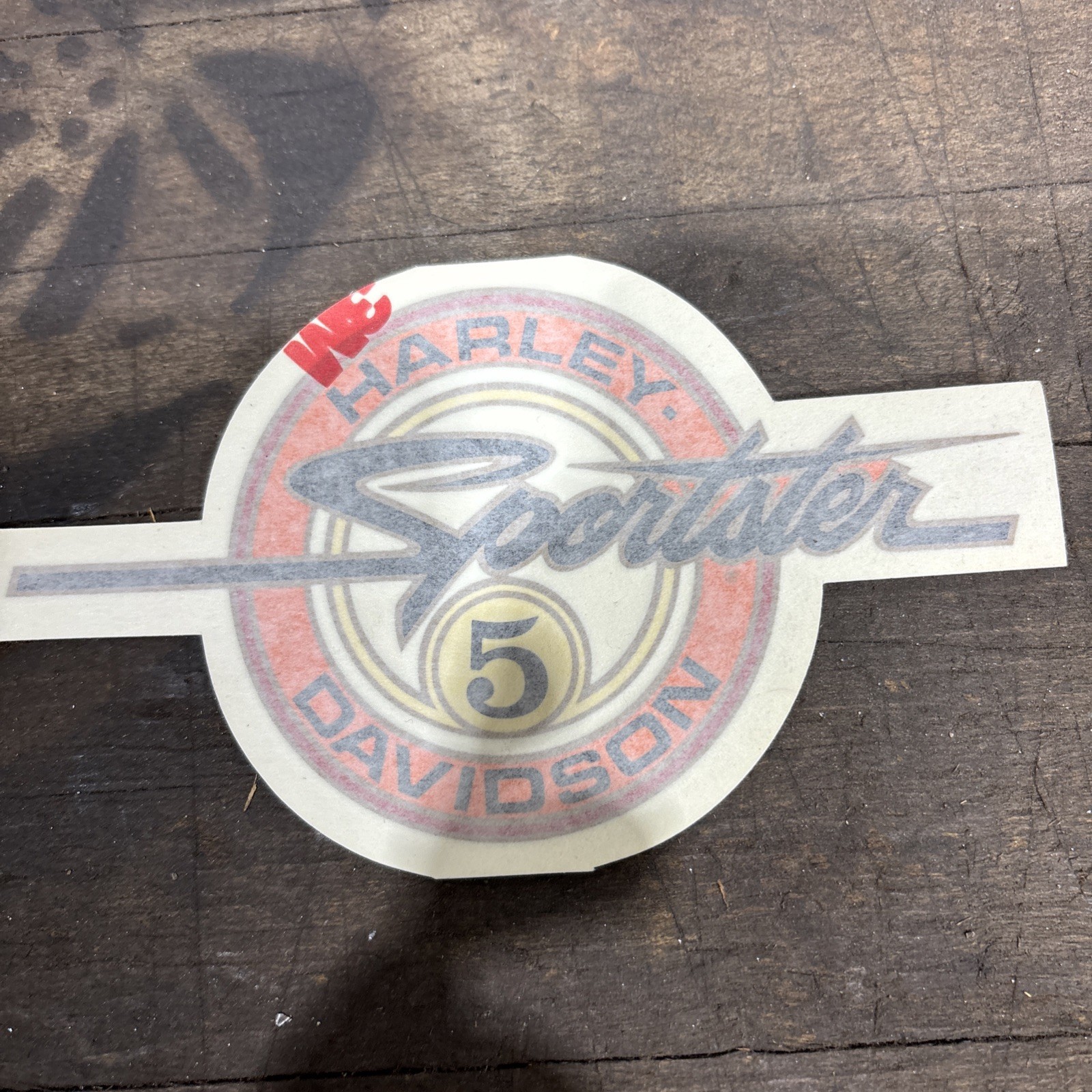 Fits Harley Davidson Gas Tank Vinyl Decals Sportster 5 Multi-Colored Set of 2