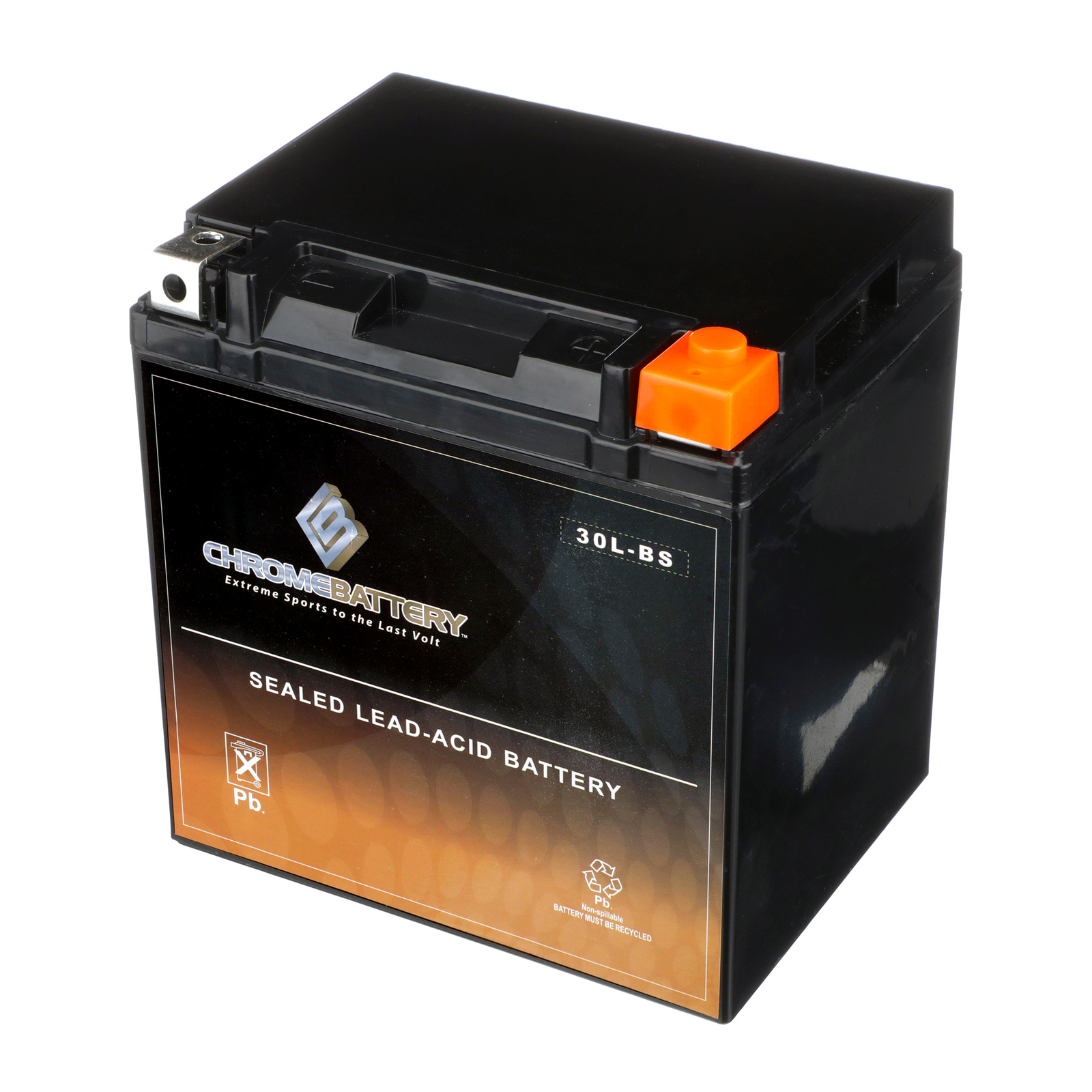 YTX30L-BS High Performance – Maintenance Free – Sealed AGM Motorcycle Battery