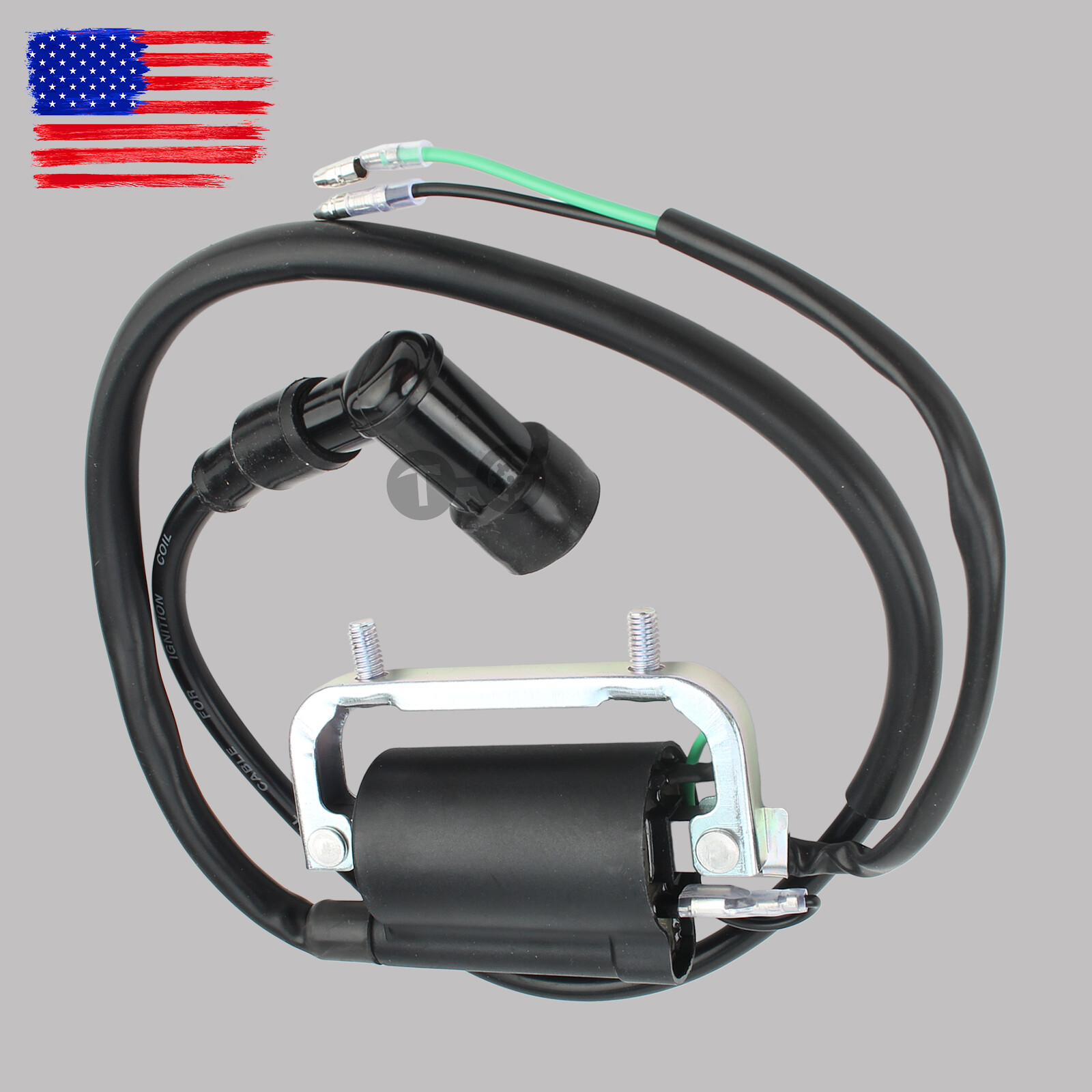 Ignition Coil with Spark Plug Cap Fit for Honda CT90 CM91 30530-102-780 Trail 90