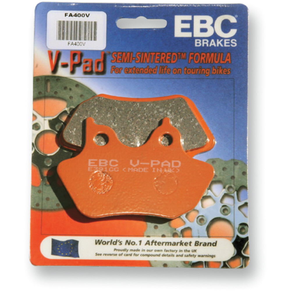 EBC Semi-Sintered V Brake Pads / One Pair (FA400V)