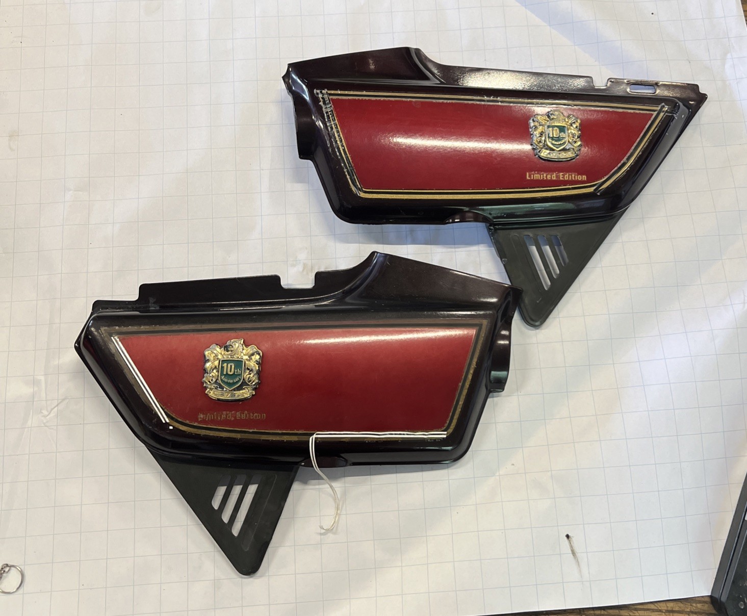 Vintage 1979 Honda Cb750L 10th Year Anniversary Right Left Side covers Oem