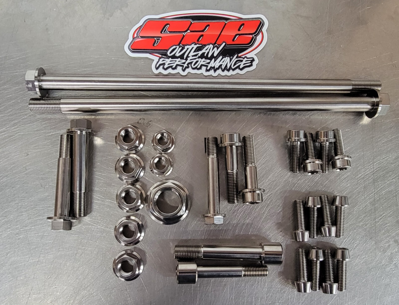 Titanium Hardware Kit GSXR 1000 2017-2023