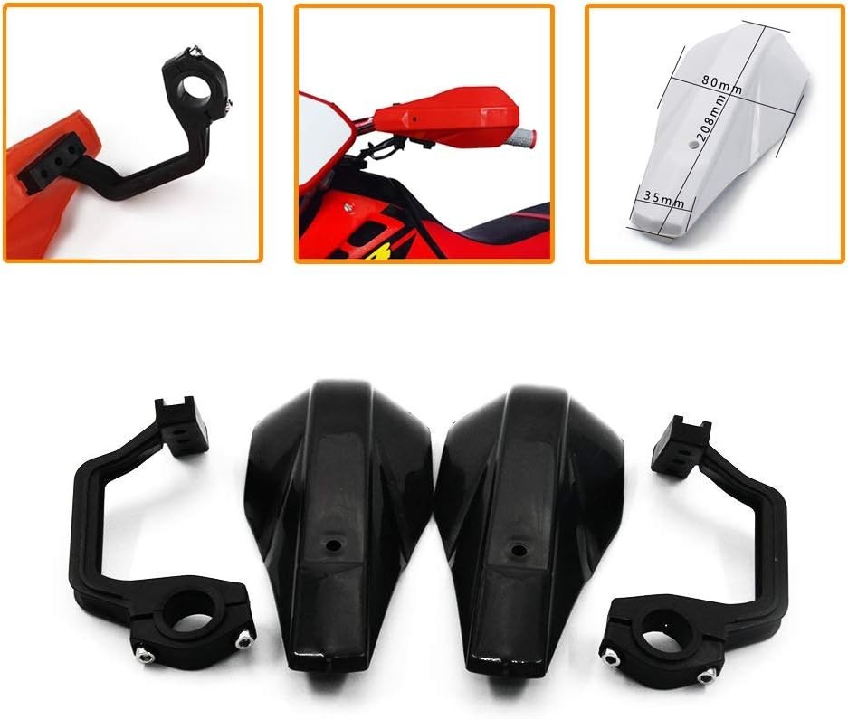 Durable PP Plastic Handguards for Off-Road Riding – Effortless Installation
