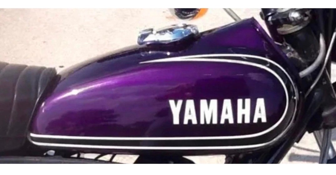 FITS YAMAHA CT1 CT 175 1970 PURPLE STEEL FUEL PETROL PETROL TANK…