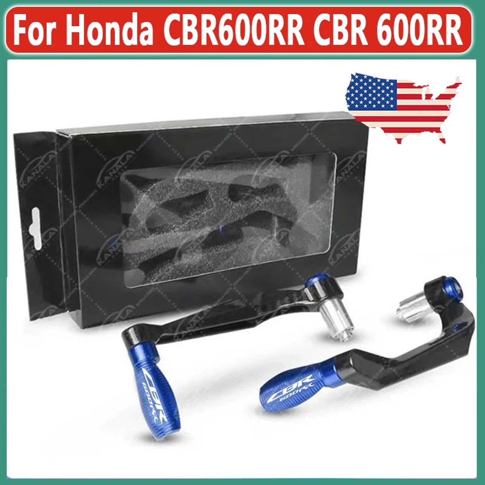 Handlebar Grips Brake Clutch Levers Protector Guard For Honda CBR 600RR 1000RR