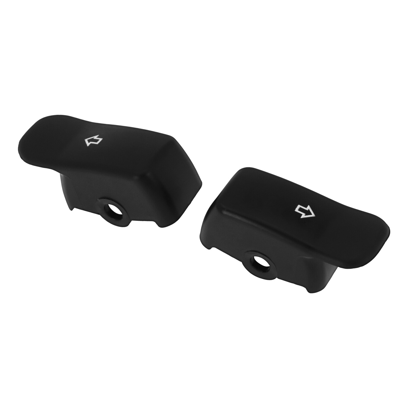 Black Extension Switch Button Cap Cover Turn Signal Fit For Dyna Sportster XL