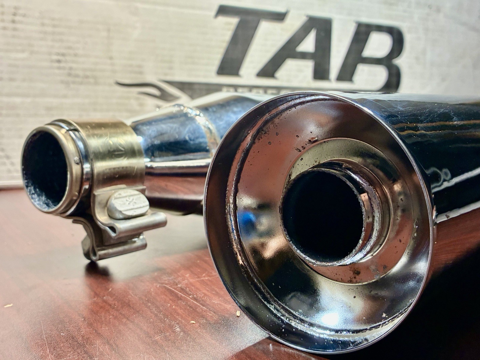 Tab Exhausts Harley Davidson Slip On Exhaust Baffle Chrome Performance Tail Pipe