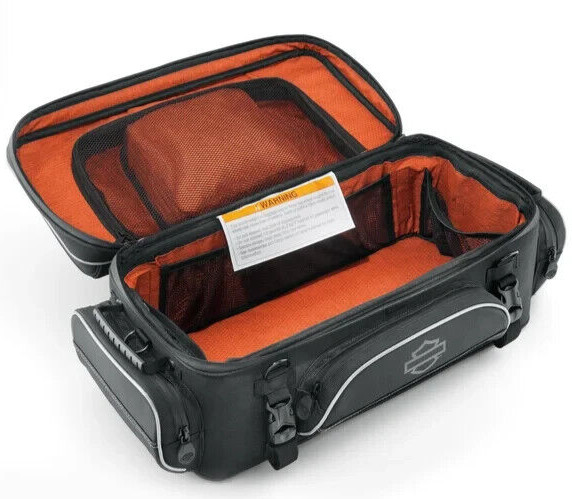 Harley Davidson Onyx Premium Luggage Tour-Pak Rack Bag *NEW* with tags