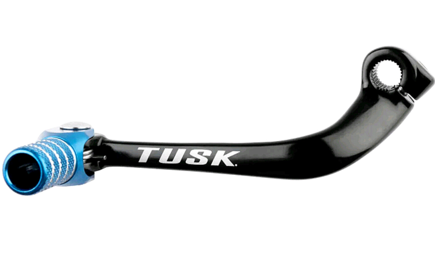 Tusk Folding Shift Lever Black/BlueHonda CRF110F 2013-2023 Yamaha Ttr 110E (172)