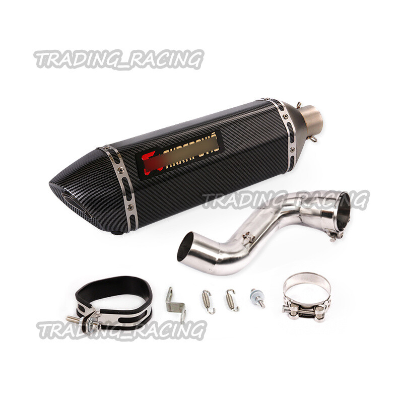 Slip On Exhaust System Muffler DB Killer Mid Pipe For Honda CBR1000RR 2008-2016