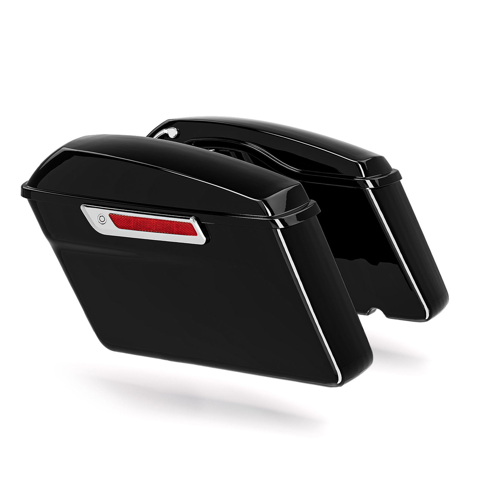 Hard Saddlebags & Conversion Bracket Fit For Harley Dyna Street Bob FXDB 08-17