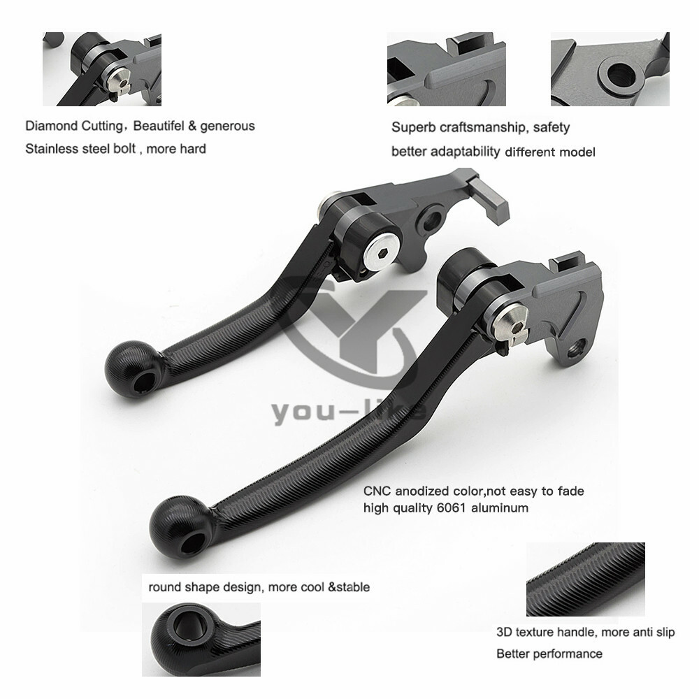 CNC 3D Dirtbike Clutch Brake Lever For TC85 2014-2020 2019 2018 2017 2016 2015