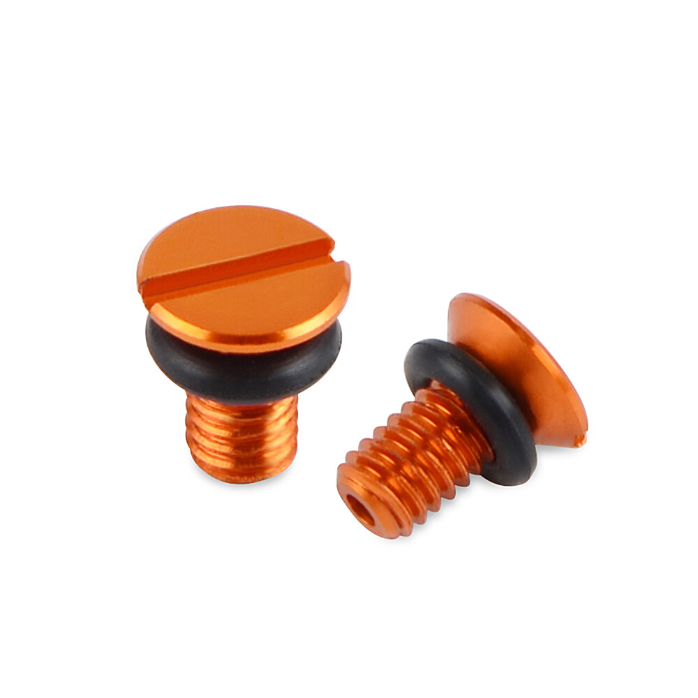 Fork Air Valves Screws Bolts For KTM 125 250 300 350 450 SX XC SXF XCF 2020-2022