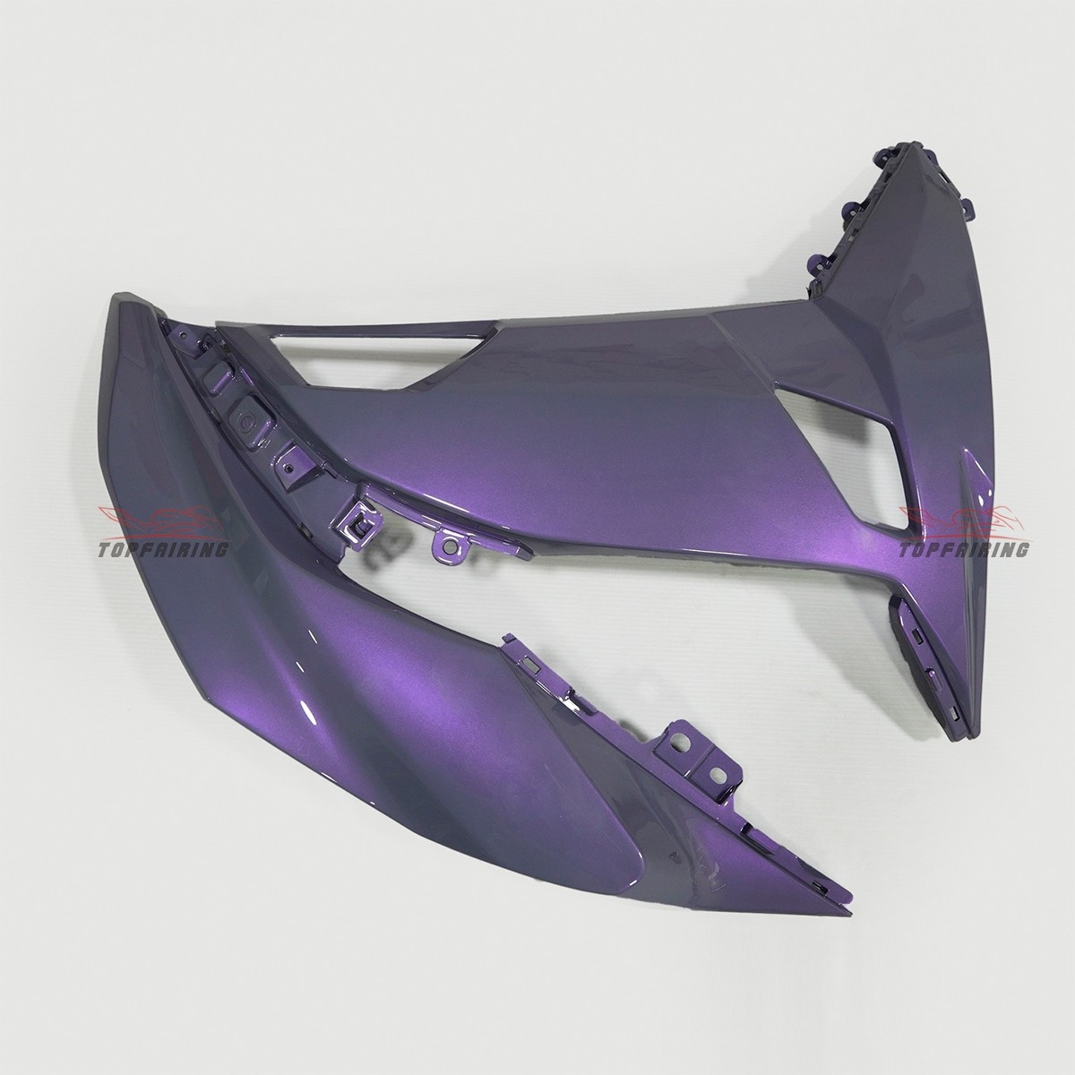 Chameleon Gray Purple Fairing Kit w/ Tank for Kawasaki Ninja 650 2017-2019 EX650