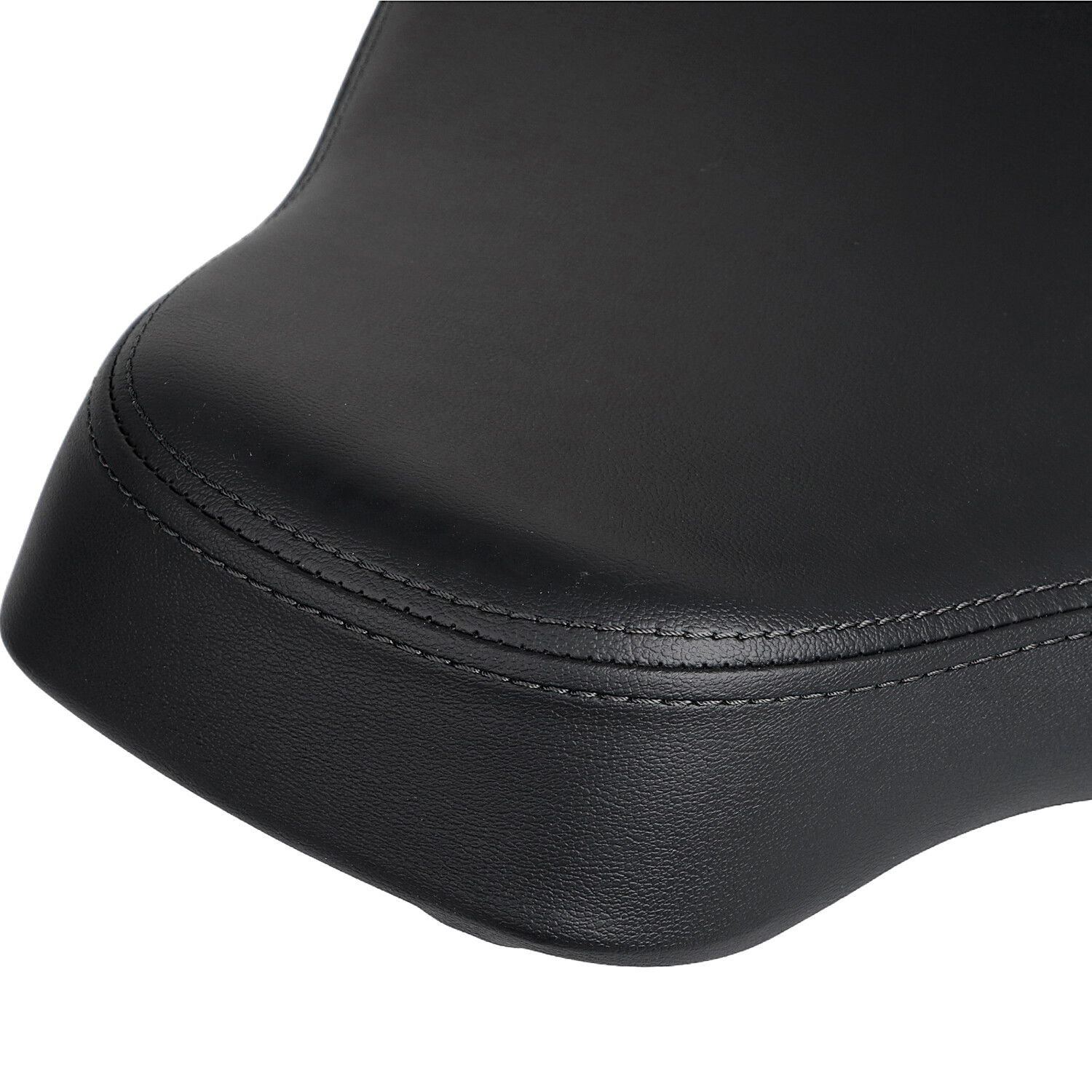 Black Driver Front Butt Bucket Solo Seat For Harley Softail Springer EFI FXSTSI