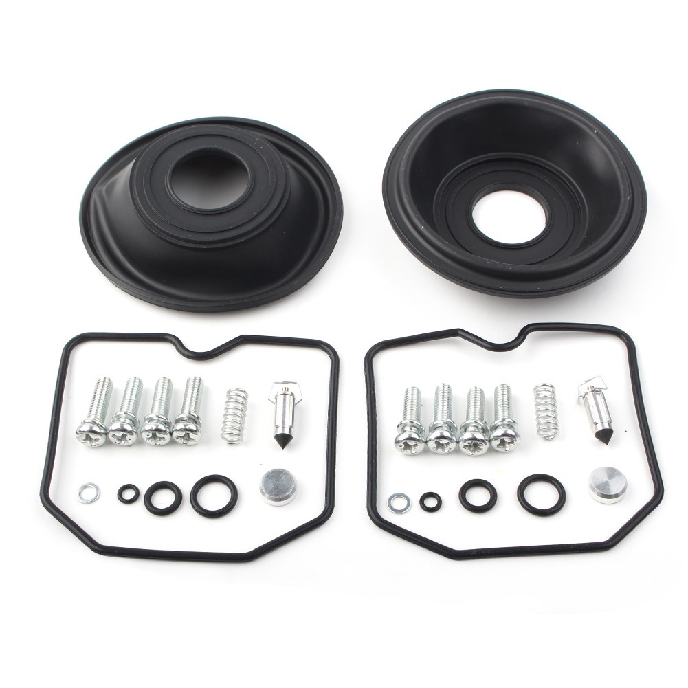 For KAWASAKI Vulcan 500 EN500 Carburetor Rebuild Repair Kit Plunger Diaphragm US