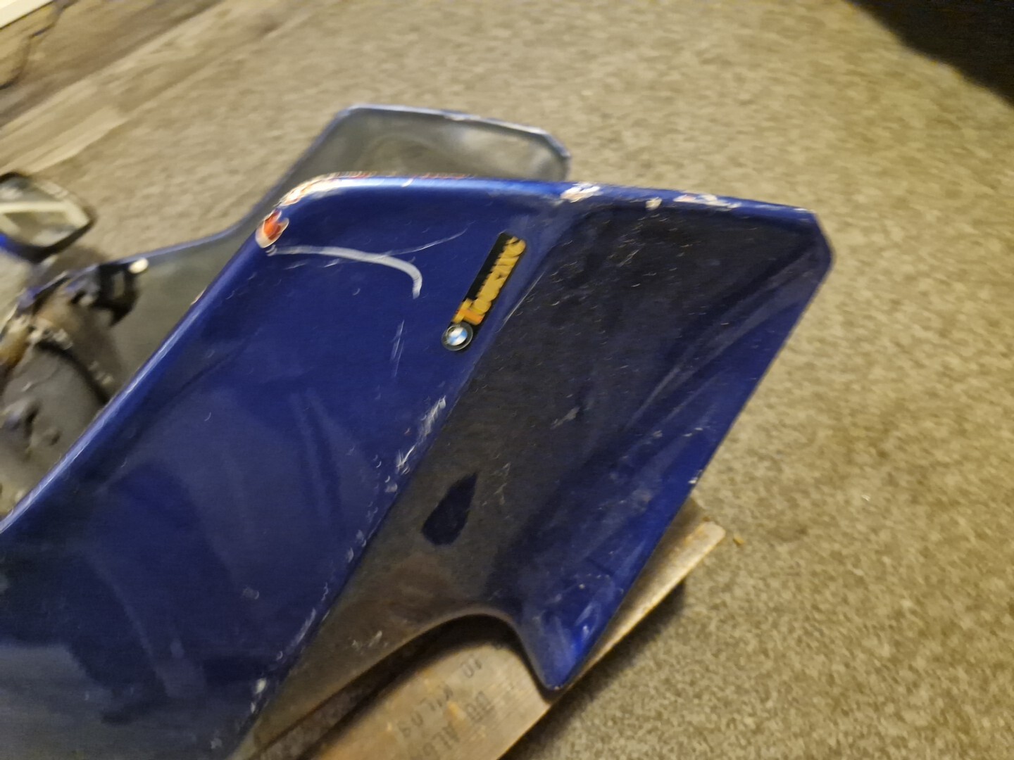 BMW R100 RT Front Full Fairing Set Up Genuine