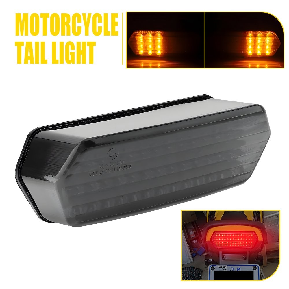 Integrated LED Tail Light Brake Turn Signal For Honda Grom 125 CBR650F CTX700N A