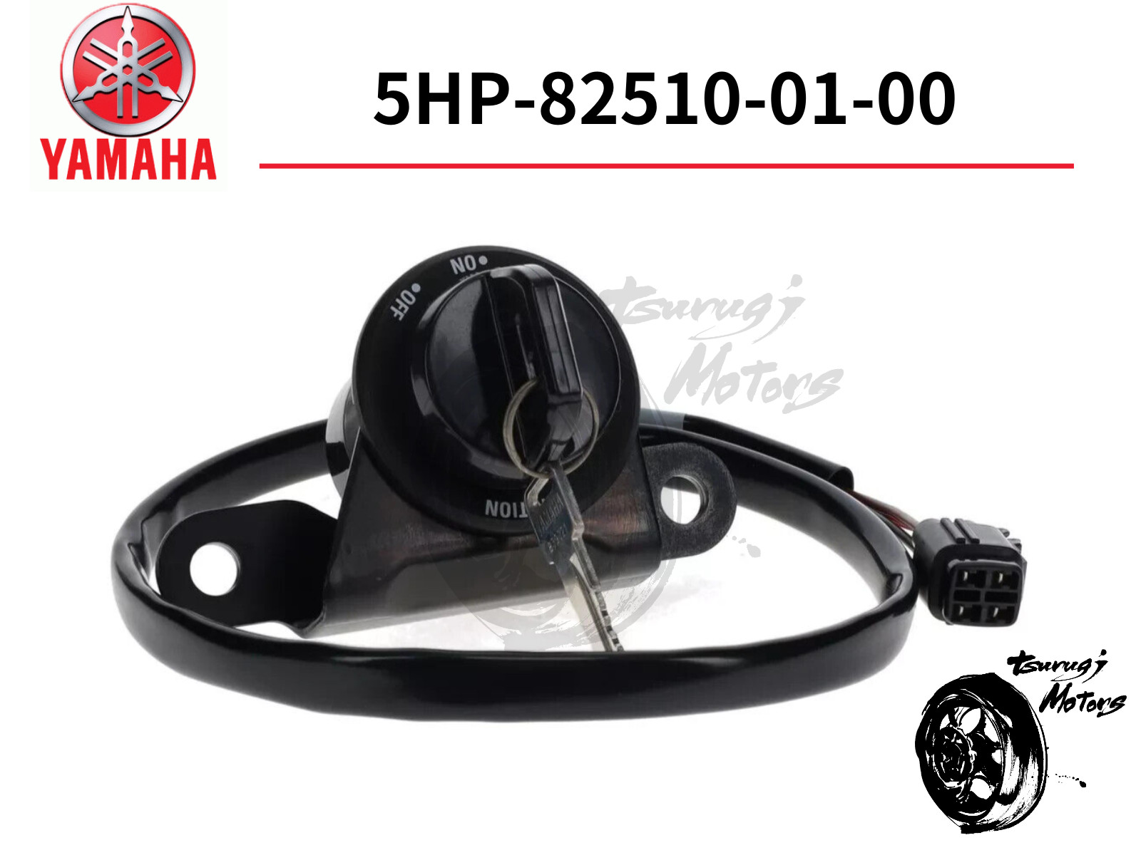 YAMAHA Genuine 2003-2022 TTR125LE TT-R TTR 125 LE E IGNITION SWITCH LOCK +2 KEYS