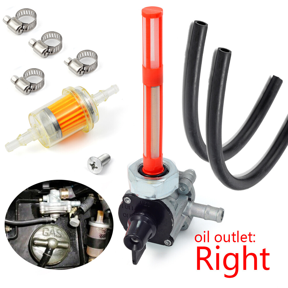 Fuel Vacuum Petcock W/Filter For Honda VTX1300C VTX1300R VTX1300S VTX1300T 04-09