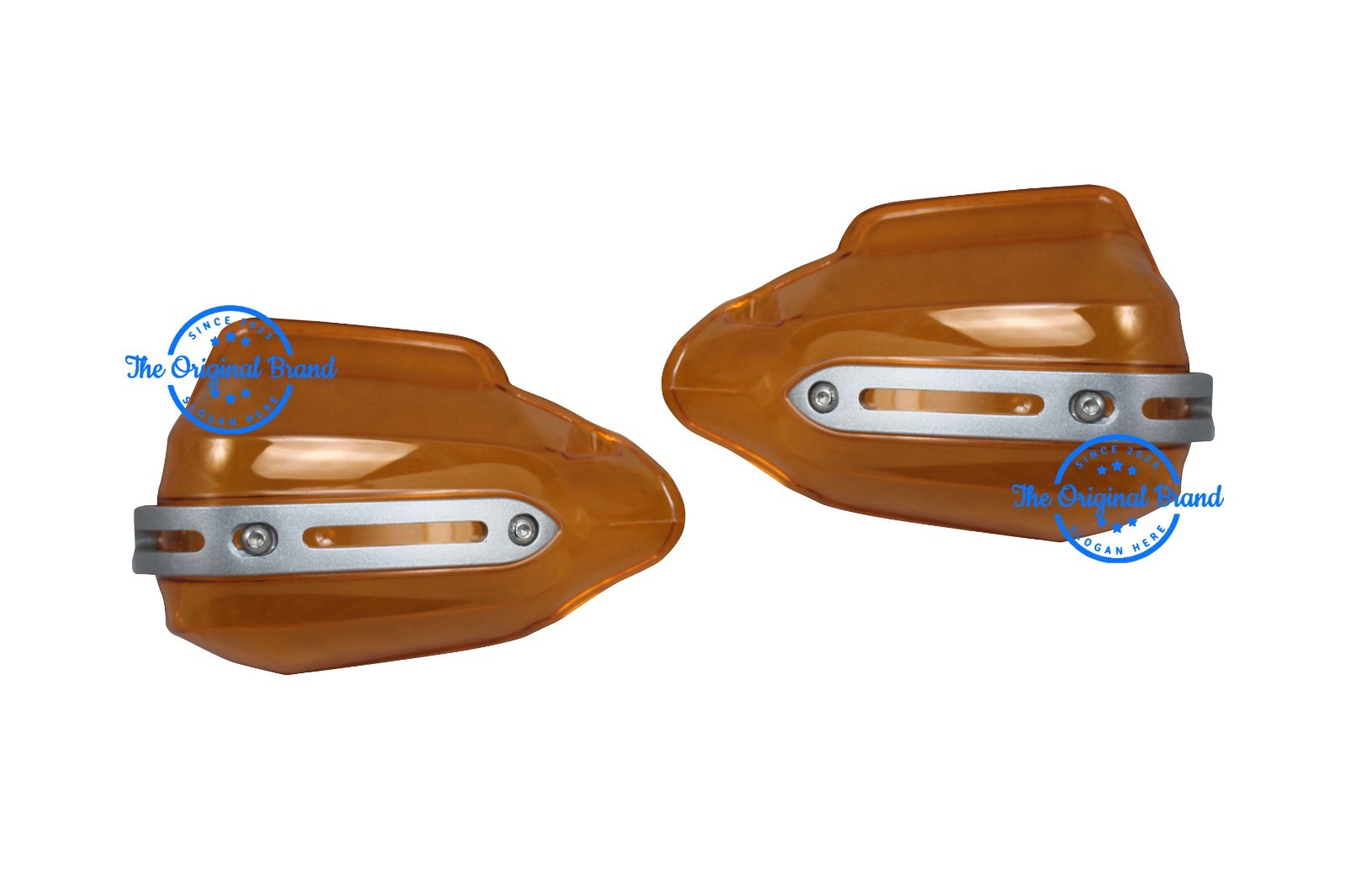 Fit For Universal Motorcycle “Orange Hand Guard With Aluminum Support”