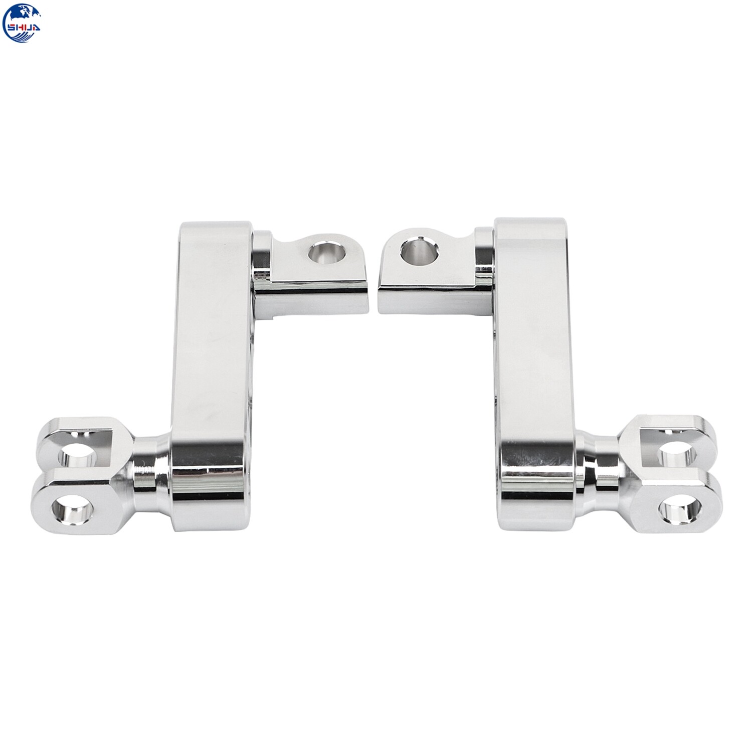 Chrome Foot Peg Male Mount Extensions For Harley Sportster XL 883 1200 Road King