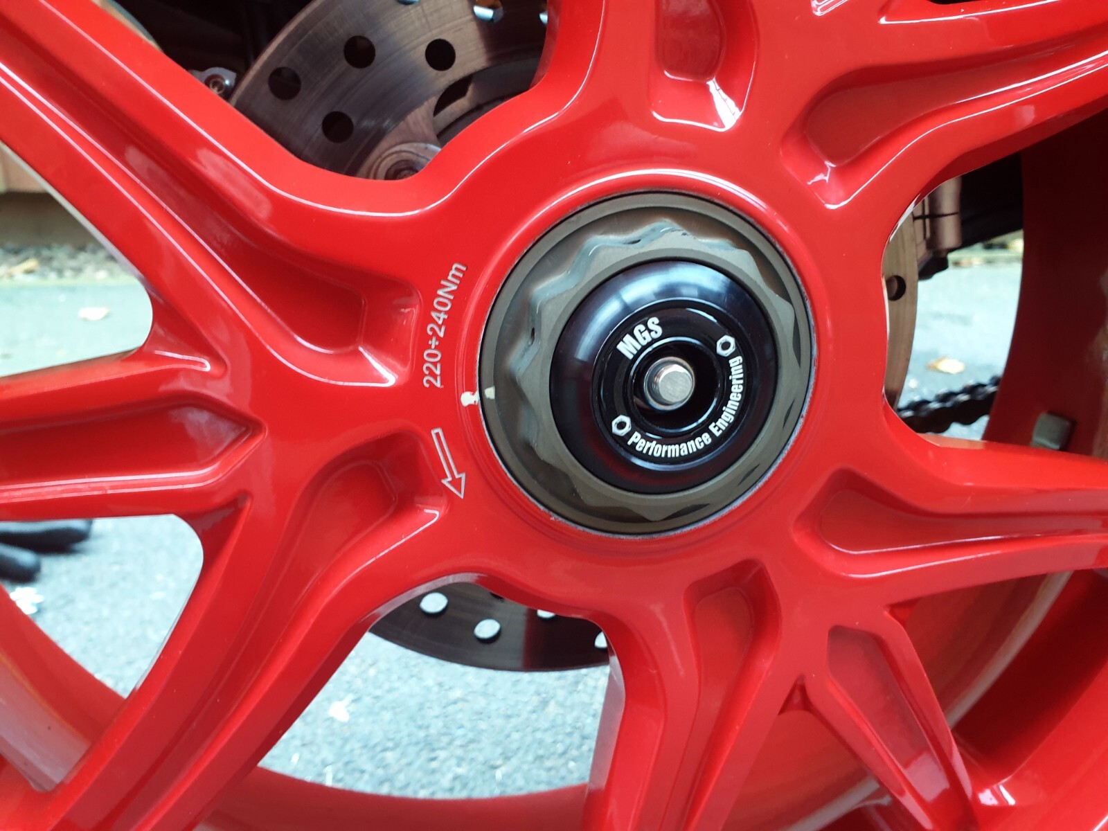 MV Agusta Super Veloce 800 S 98 Turismo Veloce Rear Spindle Crash Bobbin MGS