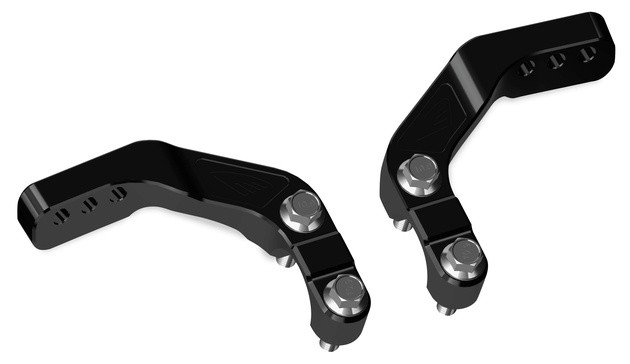 Cycra Replacement Clamps for Cycra Probend HCM 1-1/8″ Handlebars Black