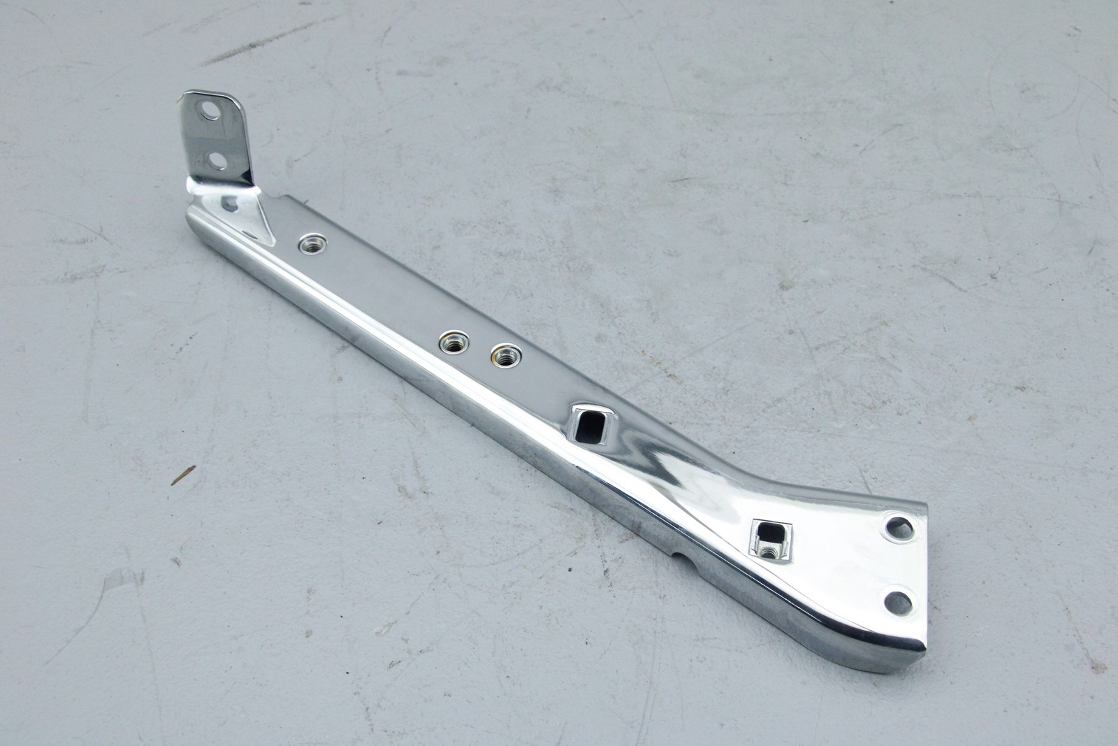 2007 Harley Road King Right Saddlebag Support Mount Bracket CHROME #4145