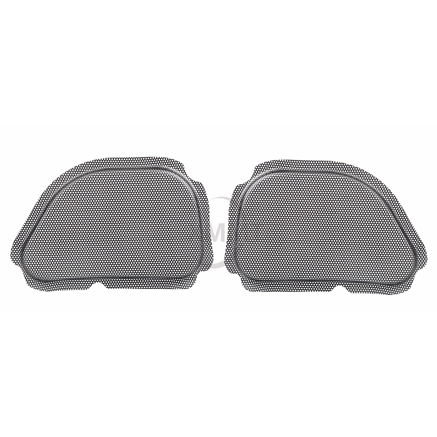 Black Front Fairing Mesh Speaker Grills Covers For Harley Road Glide FLTR 98-13