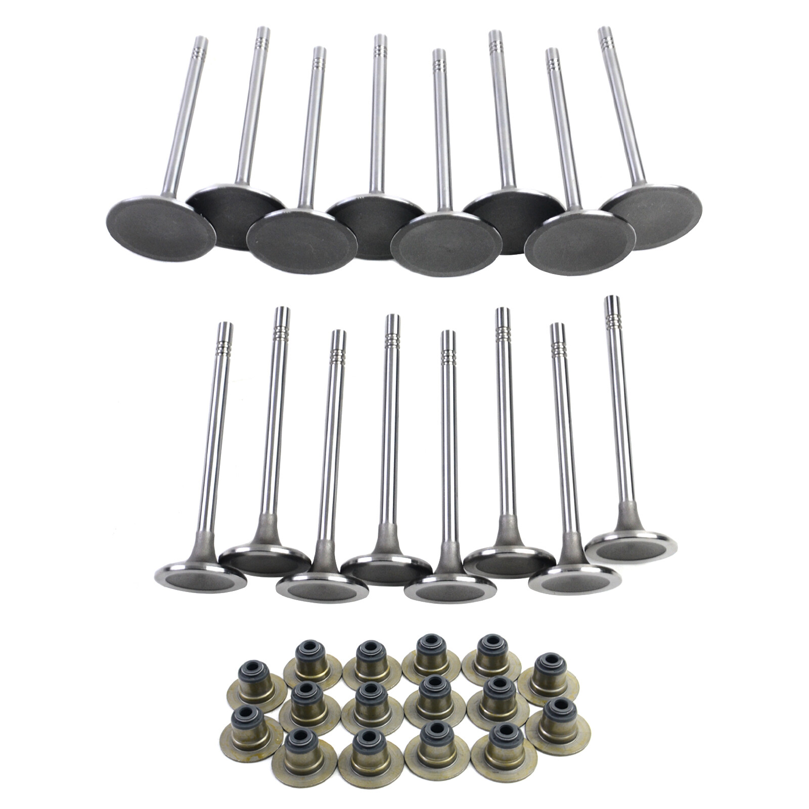 Intake Exhaust Valves Kit For Dodge Dakota Durango Chrysler Jeep Commander 4.7L