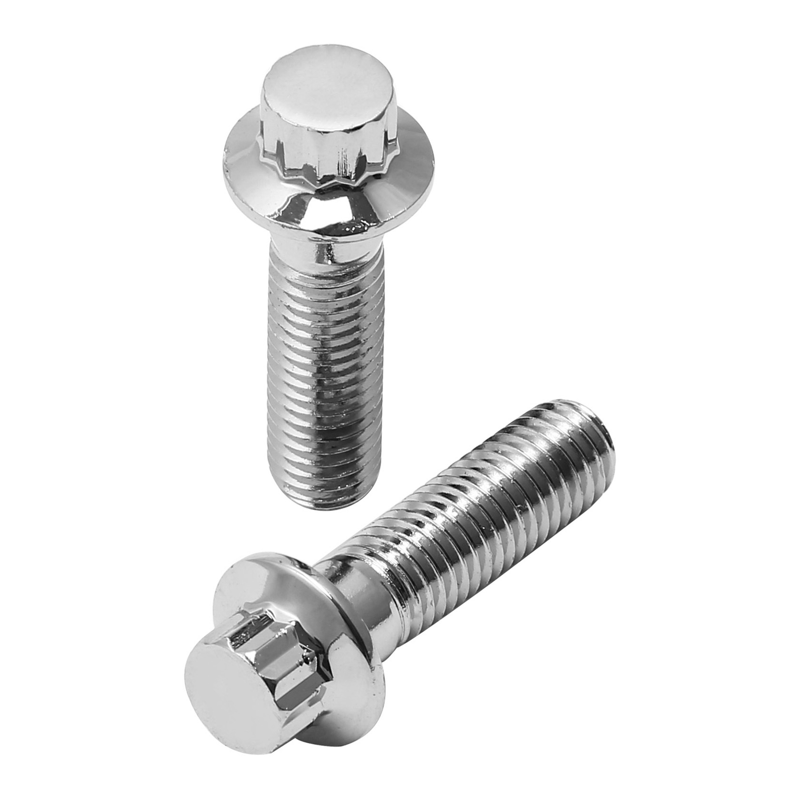 2PCS 10mm M10x1.5 Metric Front Brake Caliper Bolts Fits For Harley Touring FL