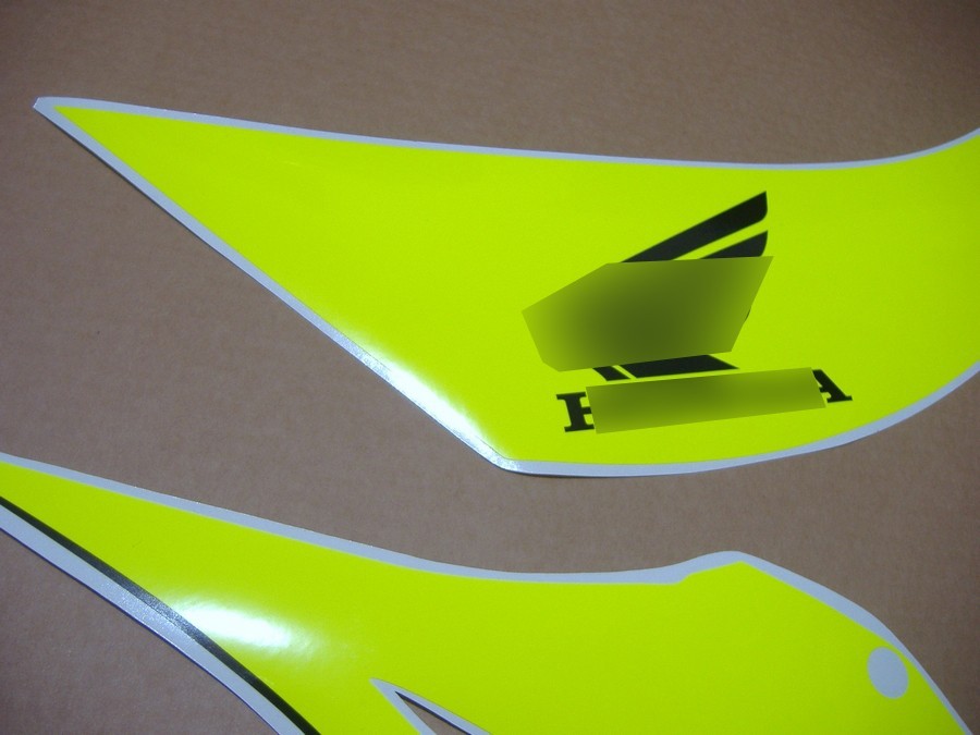 Stickers for CBR 1000RR 2006 2007 Fireblade custom neon yellow SC57 decals set