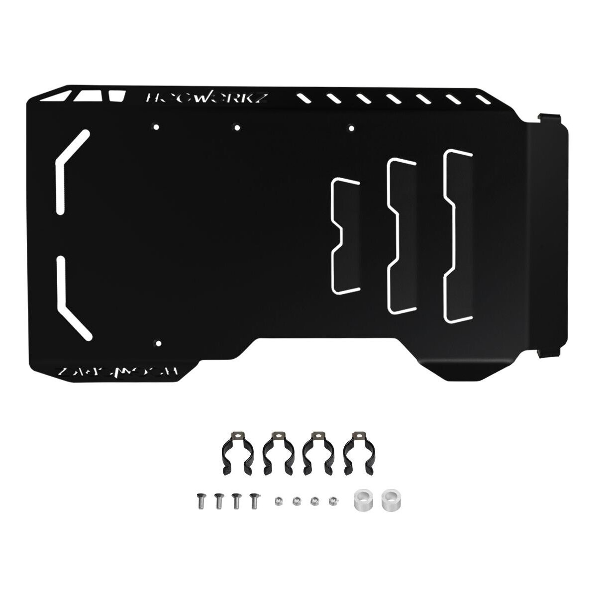 HogWorkz Black Skid Plate/Chassis Protector HW131363
