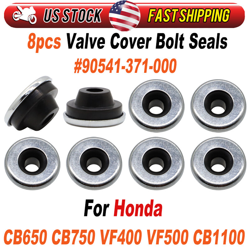 8PCS Valve Cover Bolt Seals For Honda CB650 CB750 VTR250 VF500 CB1000 CB1100F US