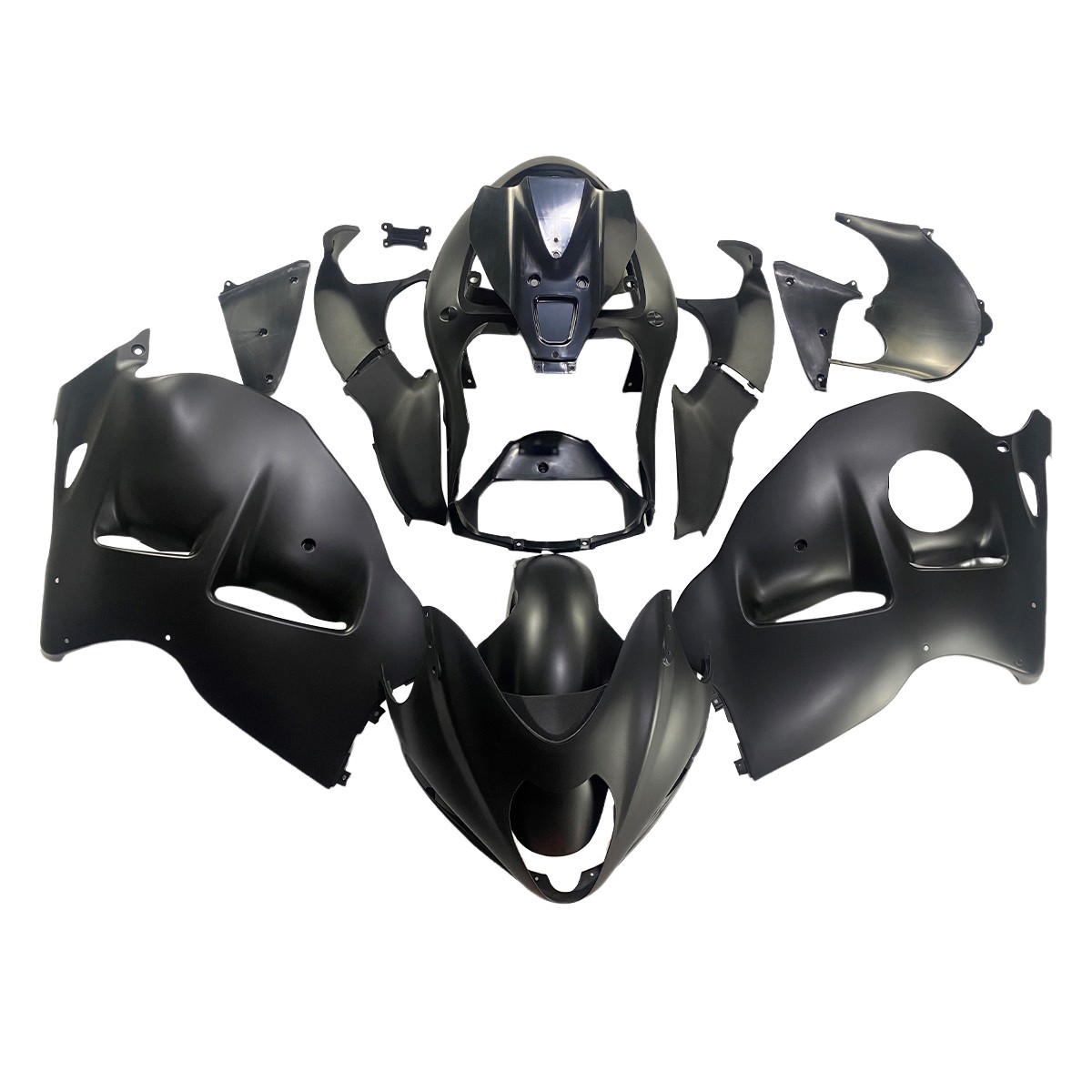 Matte Black Fairing Kit For Suzuki GSXR1300 Hayabusa 1997 98-2007 Gen1 Body Kits
