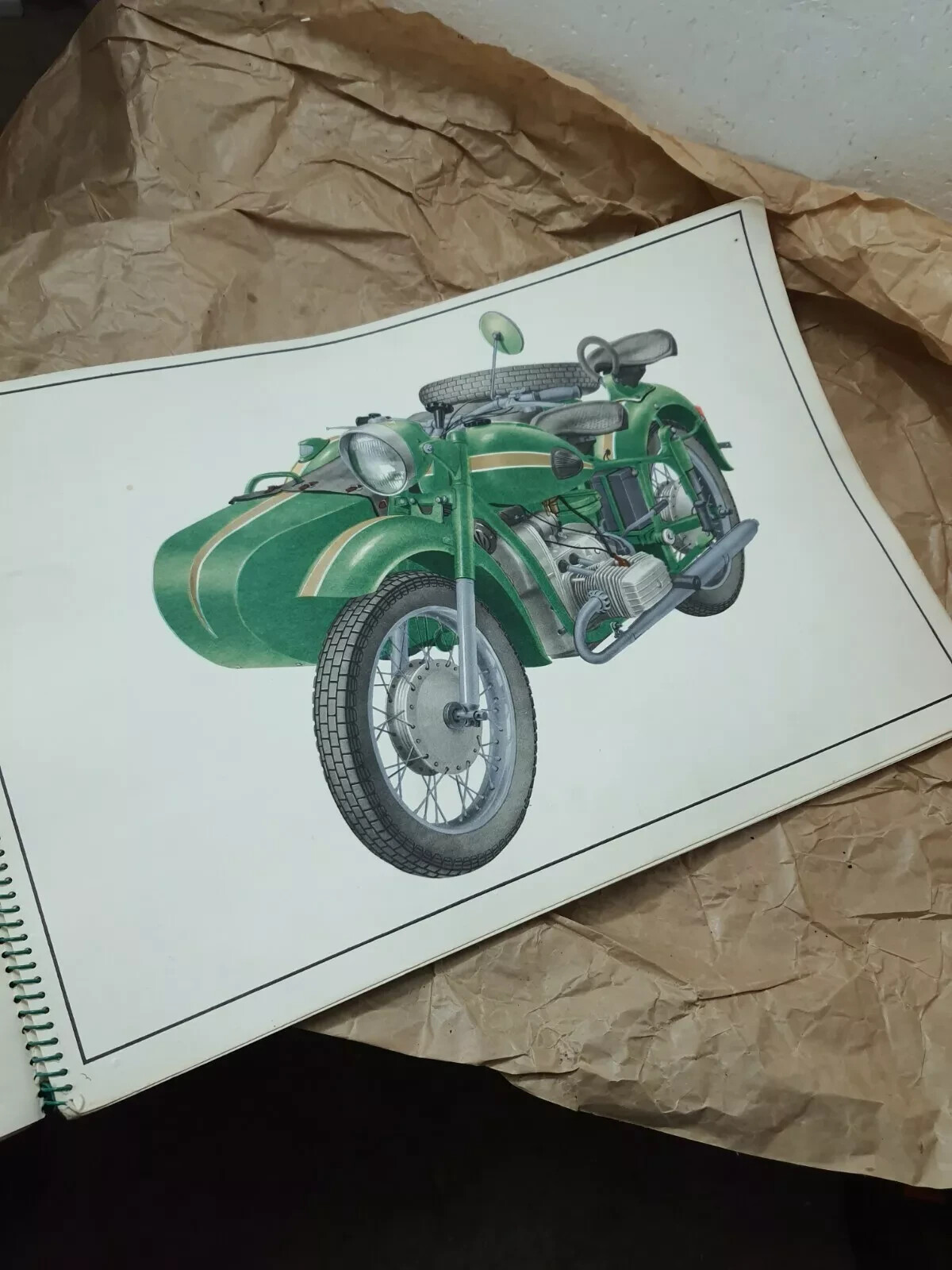 Genuine Dnepr K650 MB650 Operating Instructions Repair Book Book Operating Manua