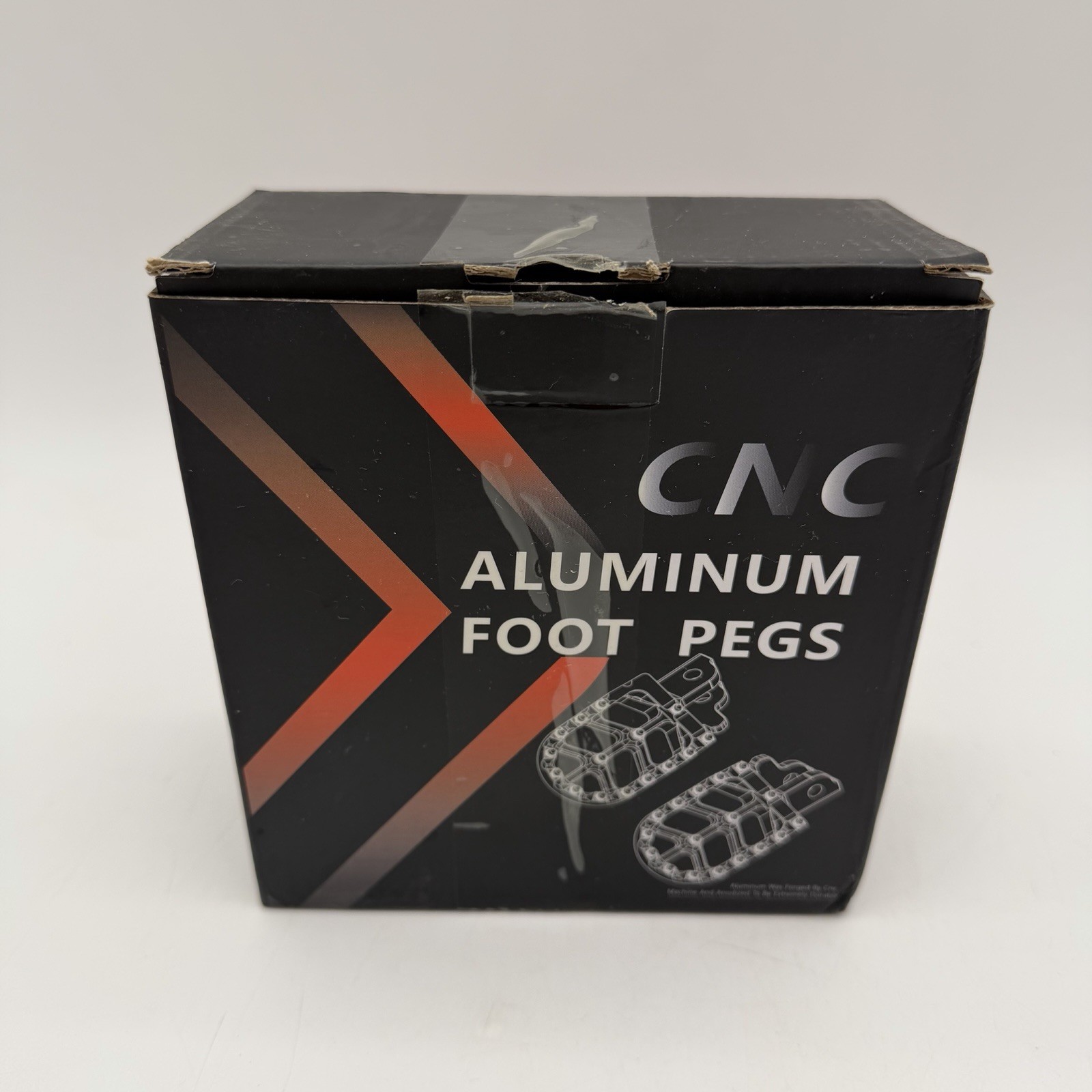 New CNC Motorcycle Aluminium Foot Pegs , Cnc Machined, RED Anodized