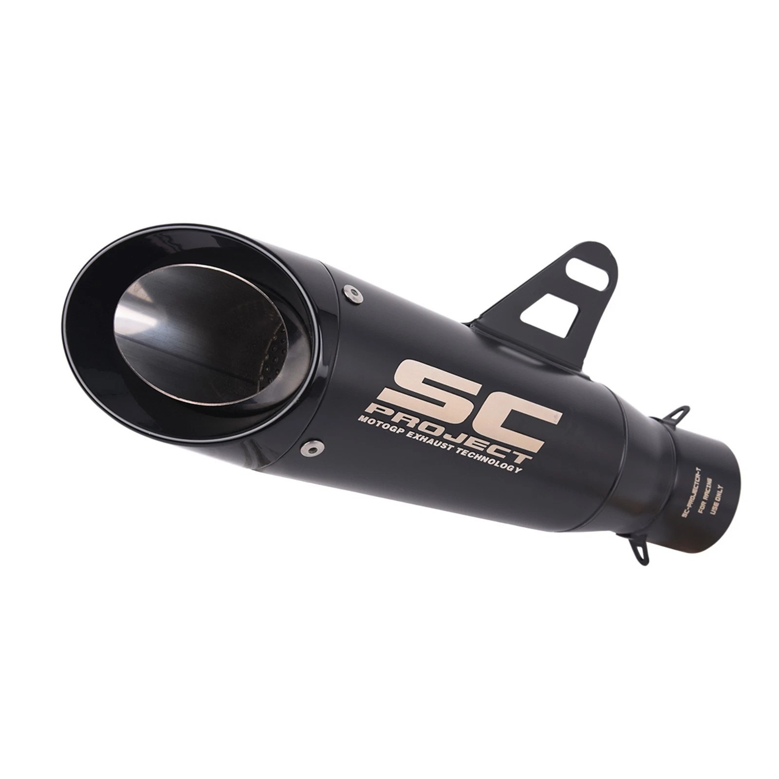 Full System Exhaust Header Pipe Black Muffler For Yamaha YZF MT07 2021-2026