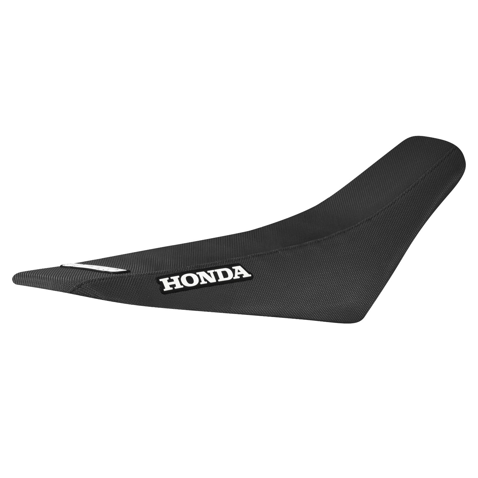 2009-2012 HONDA CRF 450 SEAT COVER by Enjoy MFG ALL BLACK FULL GRIPPER #45 LOGO