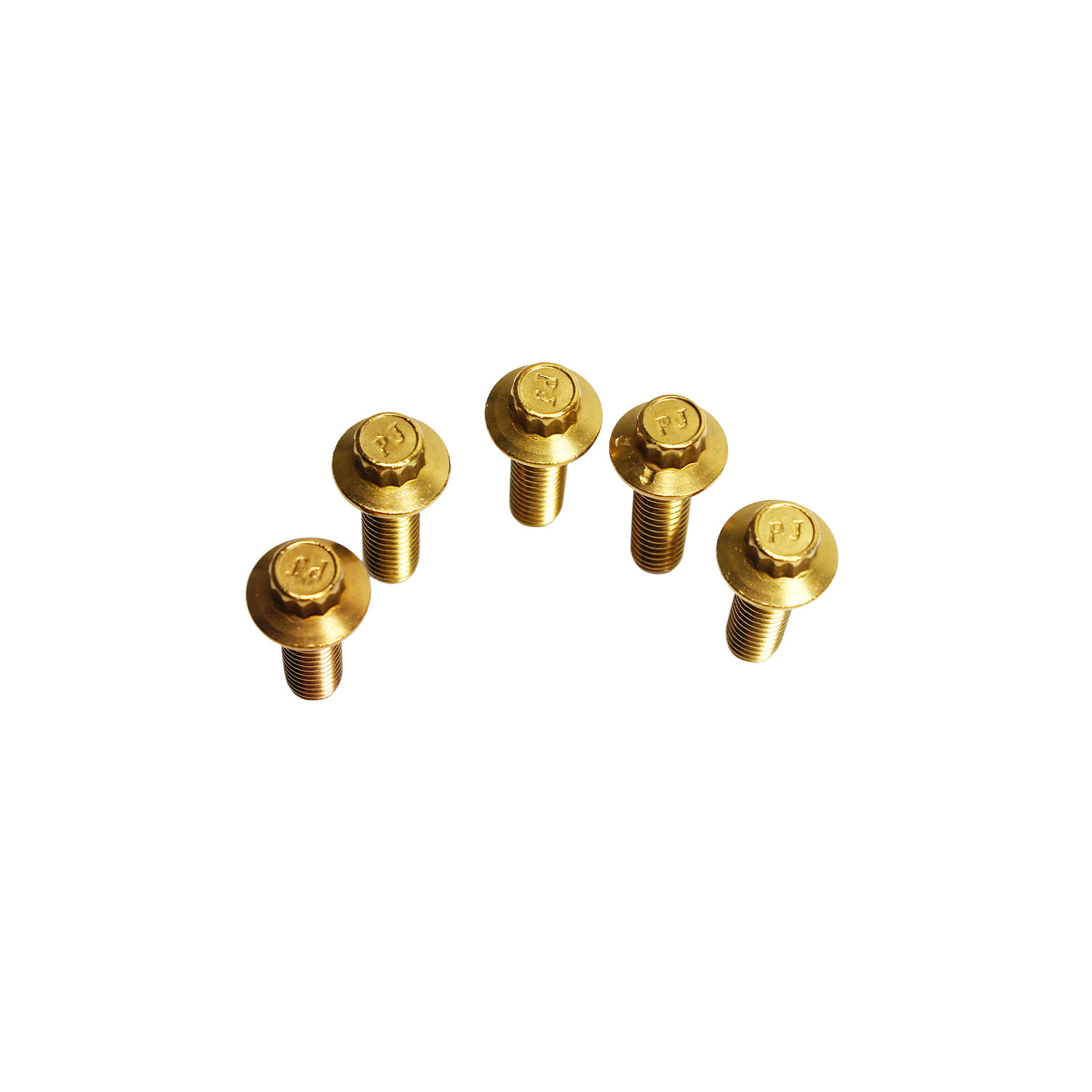 Gold 5/16″-18-1.0″ Stainless Steel Hardware Bolts for Harley Street Bob FXLRS