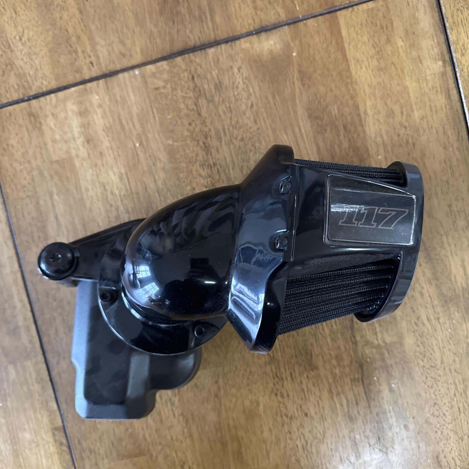 Oem HARLEY M8 SCREAMIN EAGLE BLACK 117 HEAVY BREATHER AIR CLEANER 18-22