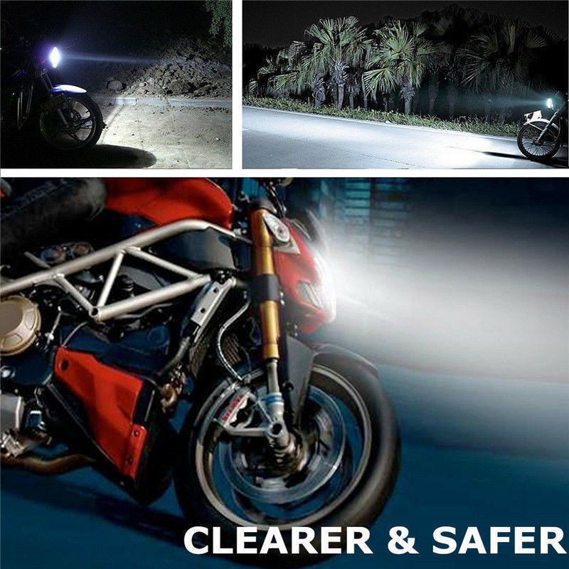 2 Ultra Bright LED headlight bulbs for Suzuki Burgman 650 2003-2012 Scooter: USA
