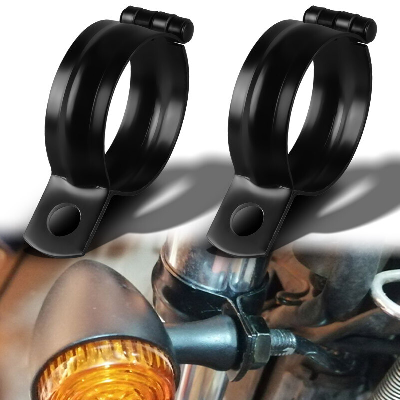 Motorcycle 37mm-50mm Front Fork Mount Clamp Turn Signal Light Mount Bracket US