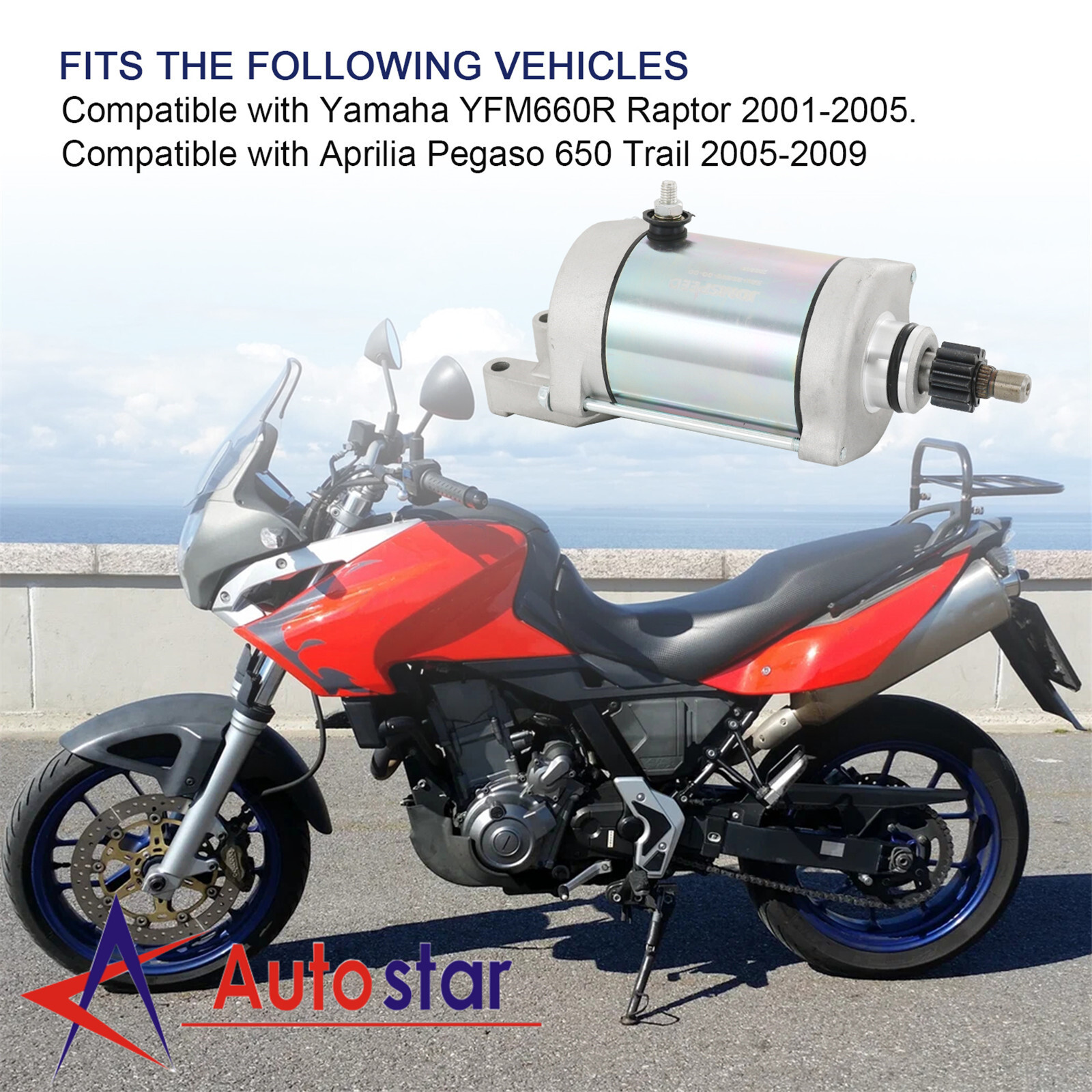 Starter For Yamaha XT600E 0.60L 90-95 AP8520003 3AJ-81800-00-00 JDMSPEED