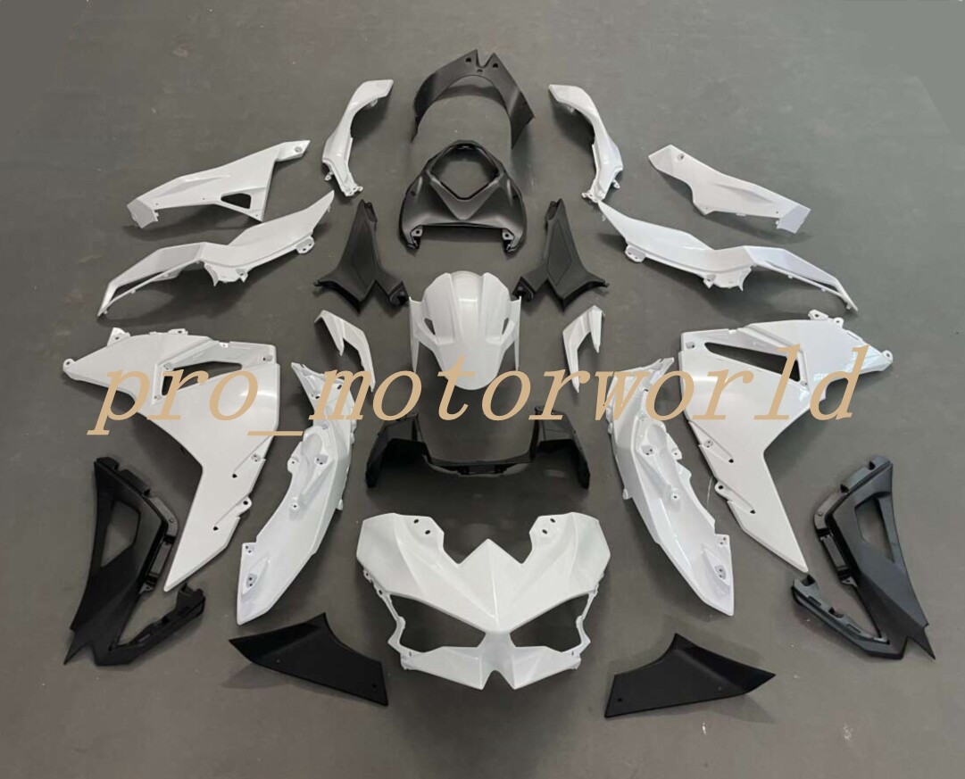 Unpainted Raw Injection Fairing Kit For Kawasaki Ninja 500 2024-25 ABS Bodywork