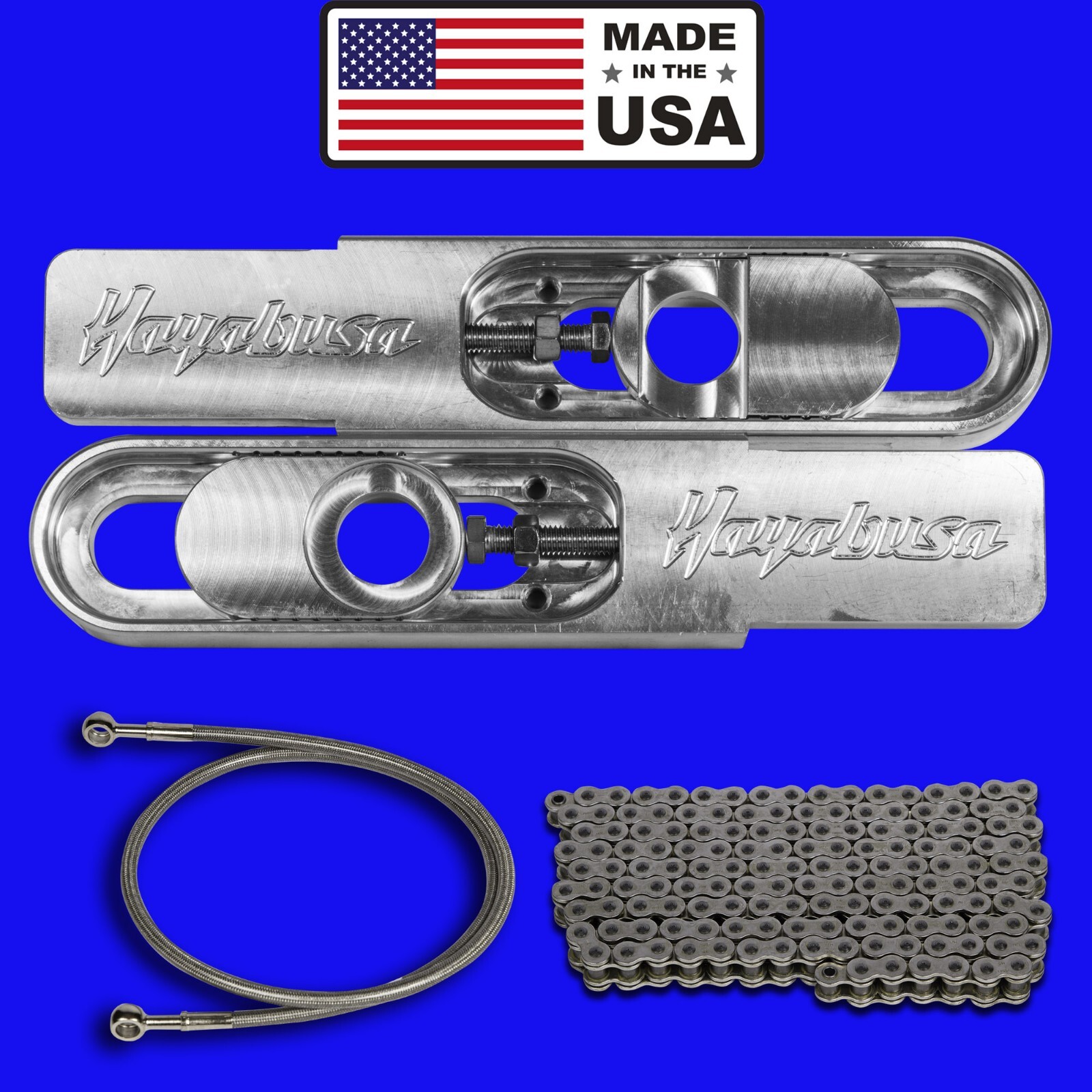 1999-2007 Suzuki Hayabusa bolt on swingarm extension kit “Made In The USA”