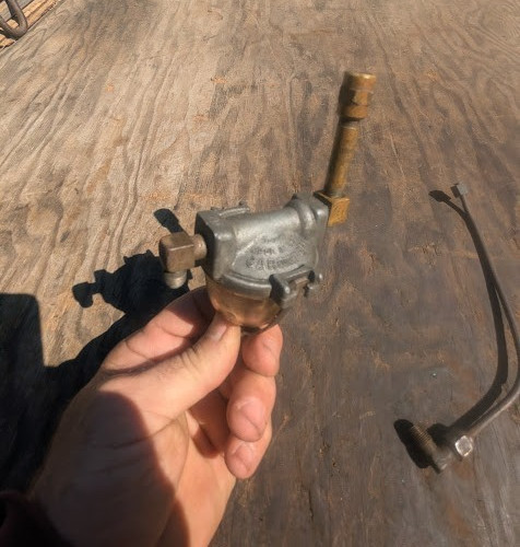 SIMPLEX SERVI-CYCLE AUTOMATIC SERVICYCLE OEM CARTER FUEL FILTER NICE!