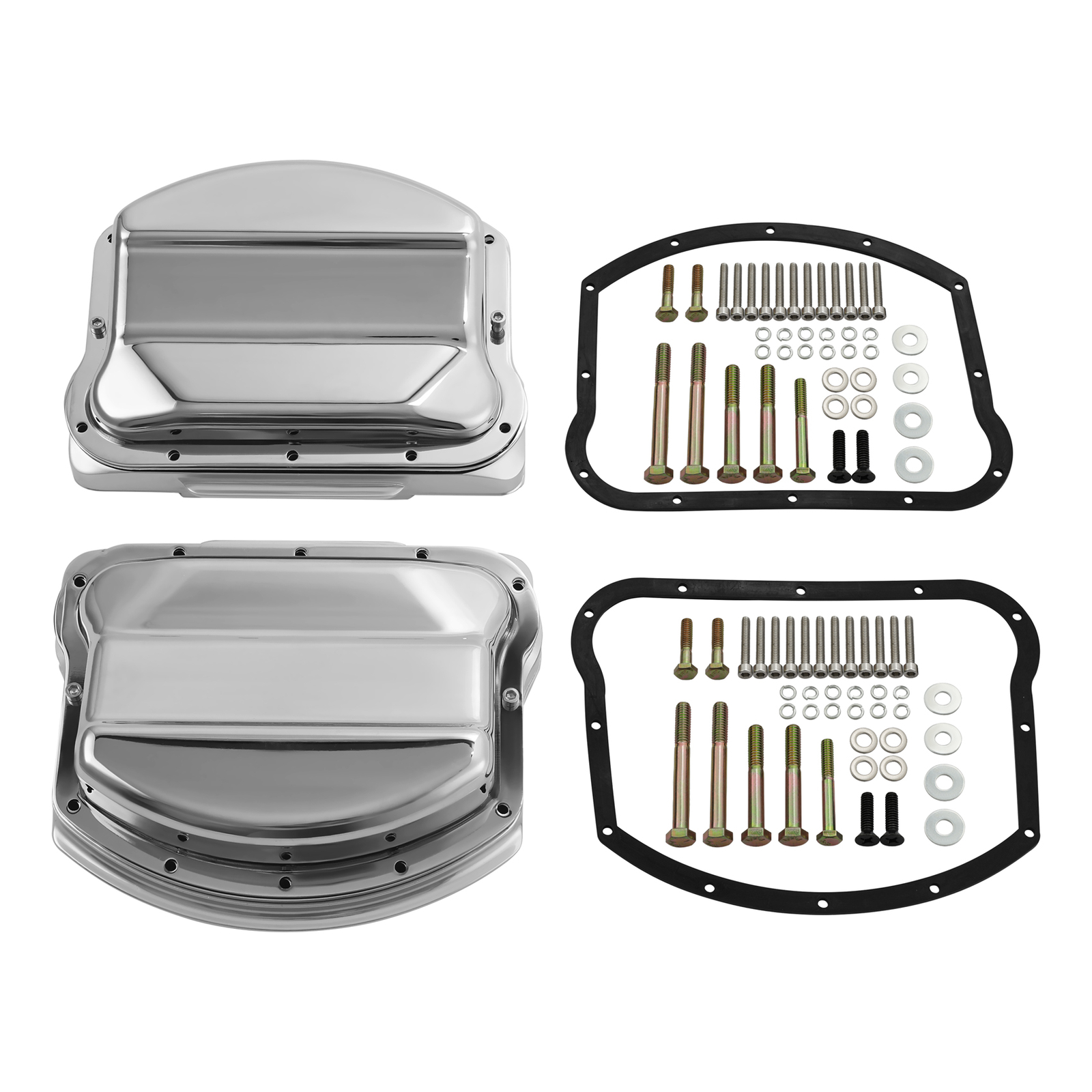 Panhead Valve Rocker Top Chrome Covers Fit For Harley Evolution Big Twins 84-99